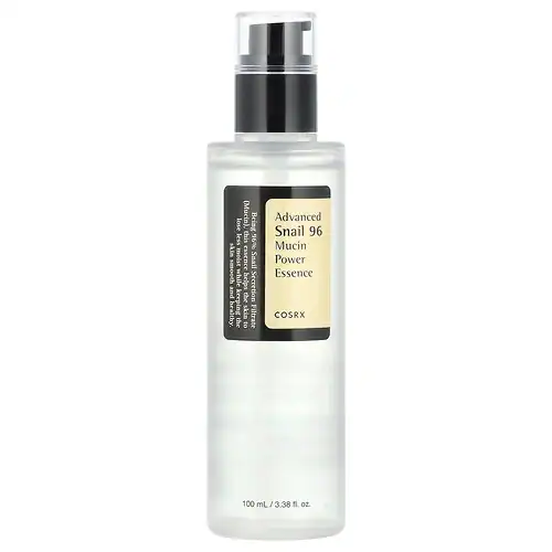 A bottle of Cosrx snail mucin essence.