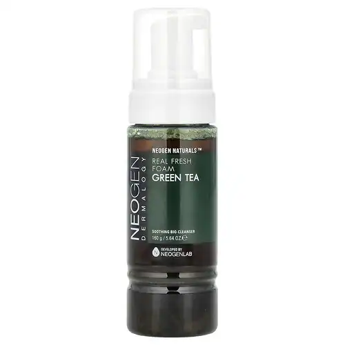 A bottle of Neogen green tea Cleanser.